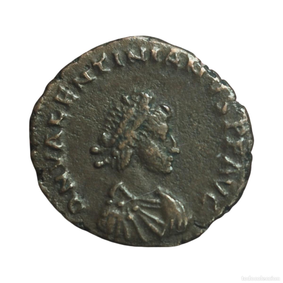 M&uuml;nzen R&ouml;misches Reich: NT/ NUMMUS VALENTINIANO II (A1876)