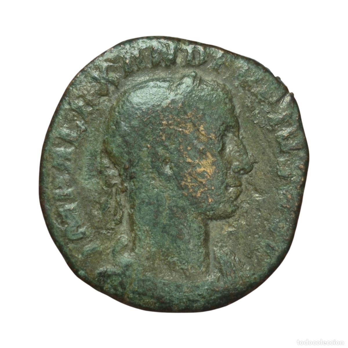 M&uuml;nzen R&ouml;misches Reich: NT/ SESTERCIO ALEJANDRO SEVERO SOL (A1879)