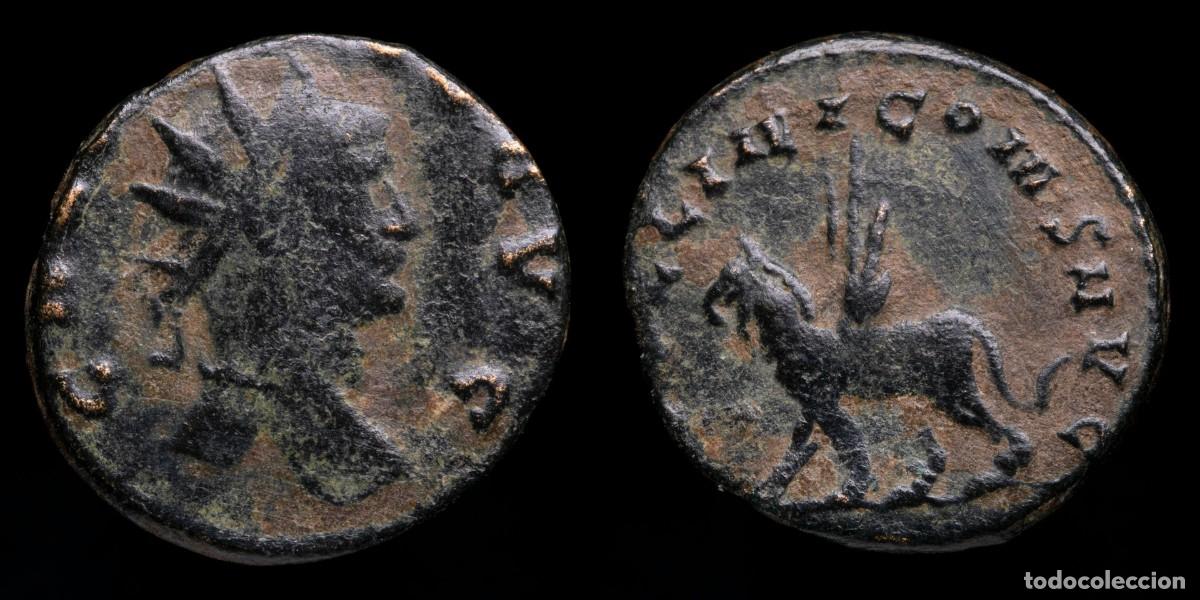 M&uuml;nzen R&ouml;misches Reich: Gallienus Antoninianus - APOLLINI CONS AVG, Rome - 18 mm / 2,64 gr.