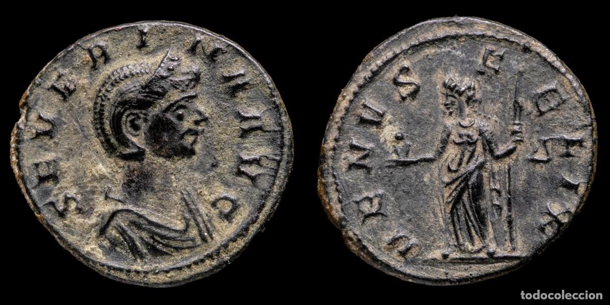 M&uuml;nzen R&ouml;misches Reich: Severina Antoninianus - VENVS FELIX, Rome - 19 mm / 2,51 gr.