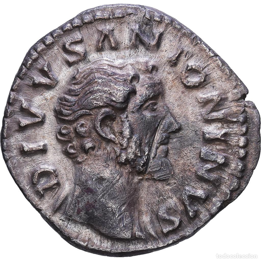 Moedas Imp&eacute;rio Romano: [#1547586] Roman Empire, Divus Antoninus Pius, Denarius, 161, Rome, Plata, MBC, RIC:438