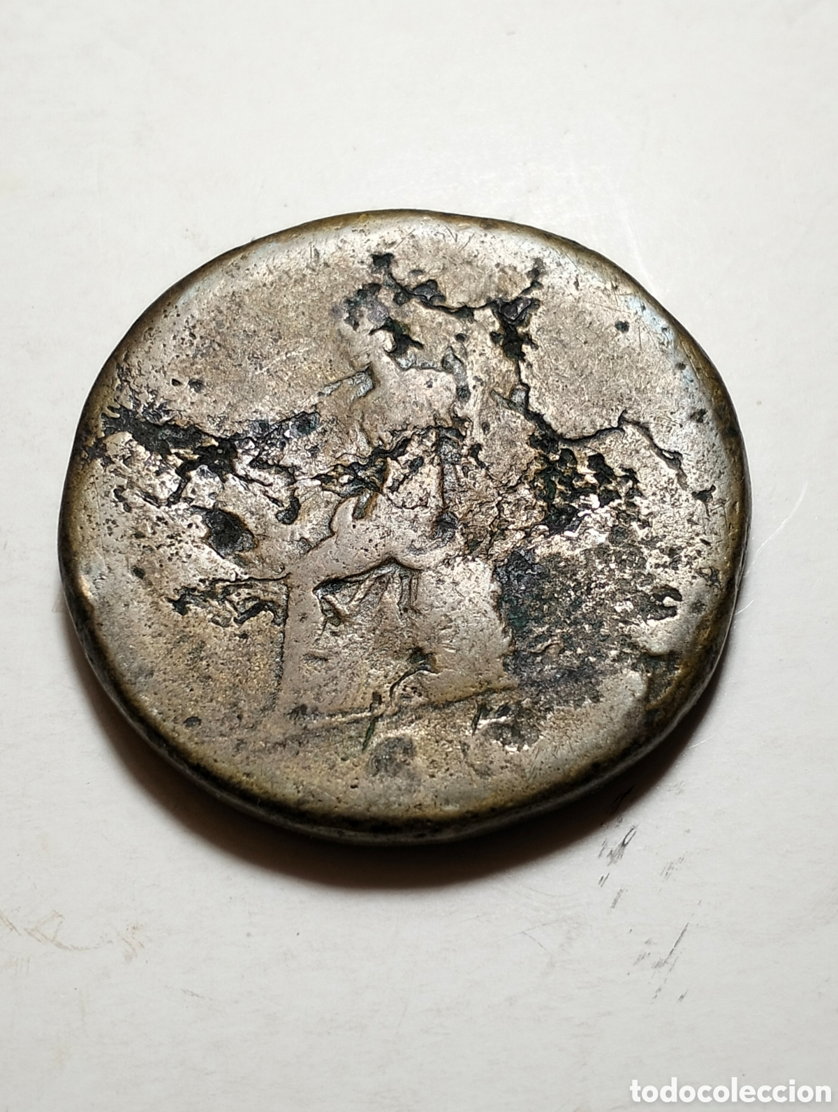 Monedas Imperio romano: Emperatriz SABINA 128 al 157 dC. Sestercio. - Foto 2
