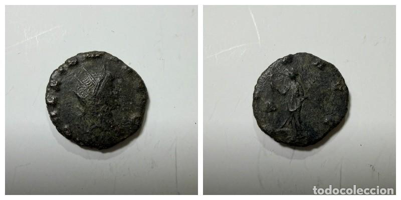 Moedas Imp&eacute;rio Romano: MONEDA. ANTONIANO DE GALIENO TIPO PAX AVF. CECA ROMA 4&ordf; OFICINA.