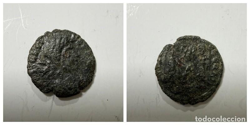 Monedas Imperio romano: MONEDA. AE4 DE CONSTANTE I TIPO VICTORIAE DD AVGG Q NN.