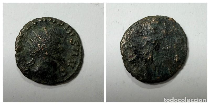 Monedas Imperio romano: MONEDA. ANTONIANO DE CLAUDIO II. TIPO VIRTUS AVG CECA ROMA.