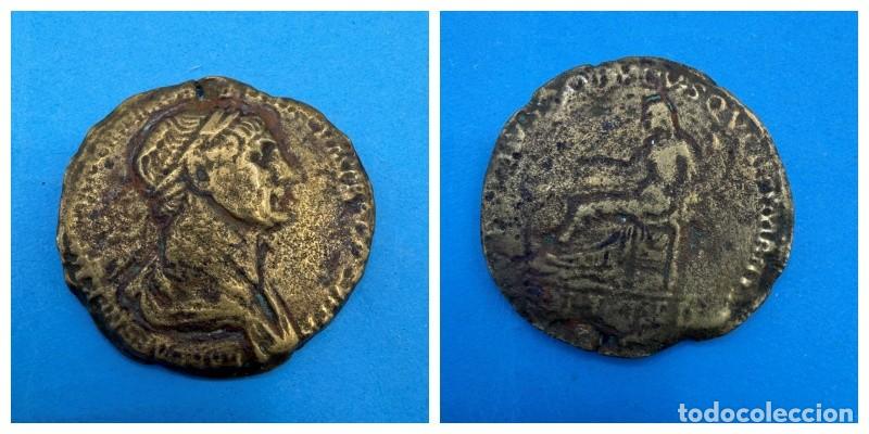 Monedas Imperio romano: MONEDA. SESTERCIO DE TRAJANO. ROMA. - Foto 1
