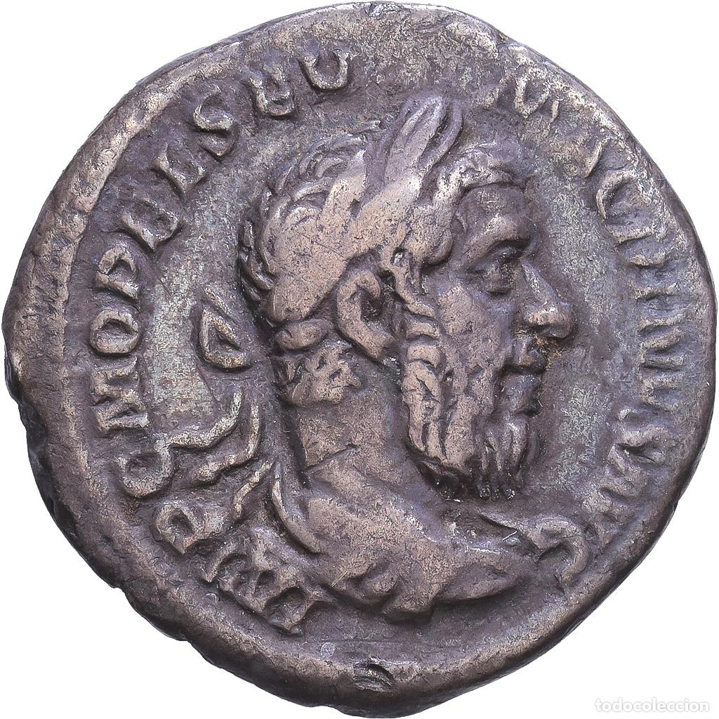 M&uuml;nzen R&ouml;misches Reich: [#1547788] Roman Empire, Macrinus, Denarius, 217, Rome, Plata, BC+