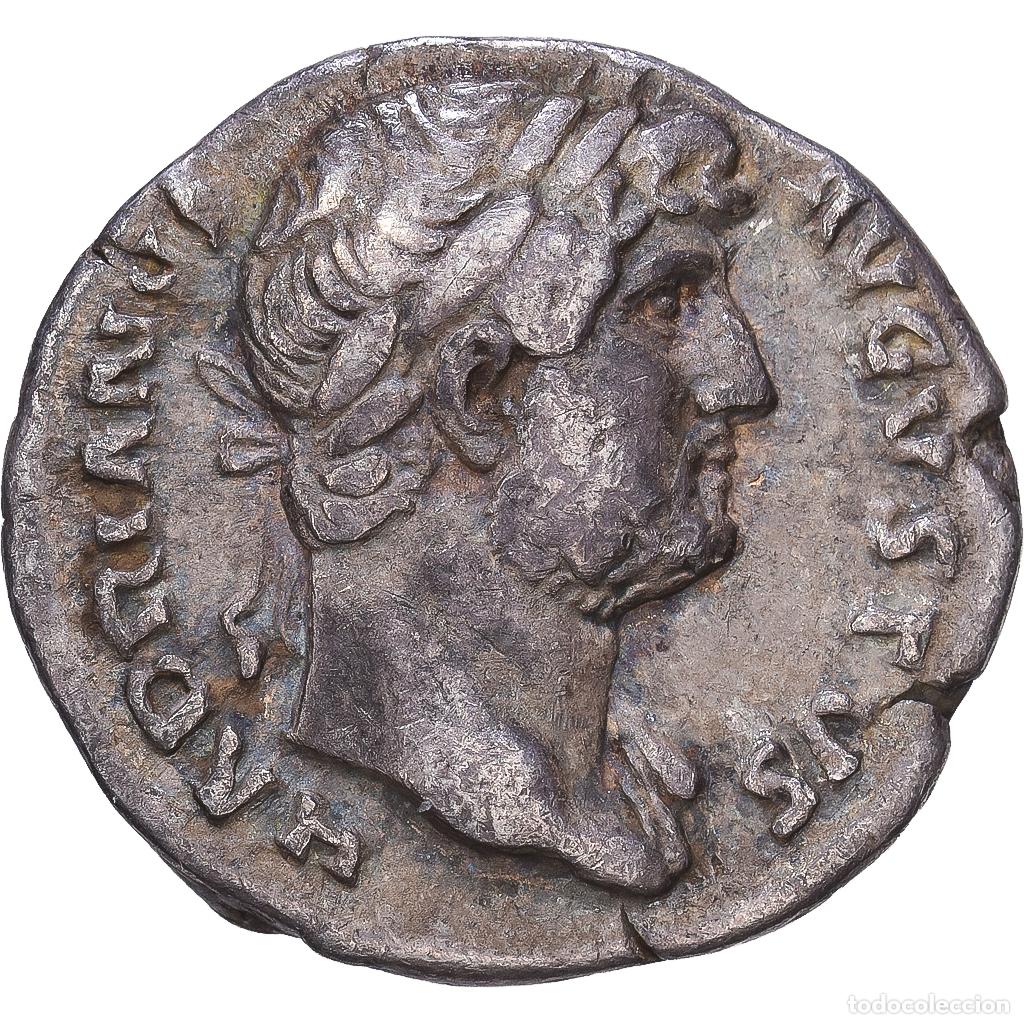 Monedas Imperio romano: [#1547857] Roman Empire, Hadrian, Denarius, 125, Rome, Plata, BC+, Cohen:349, RIC:161