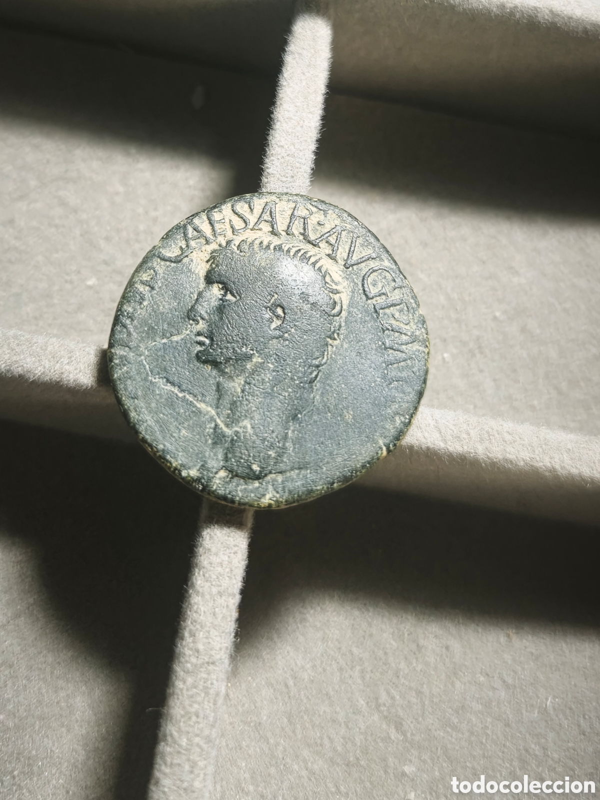 Monedas Imperio romano: Claudio As Minerva SC - Foto 4