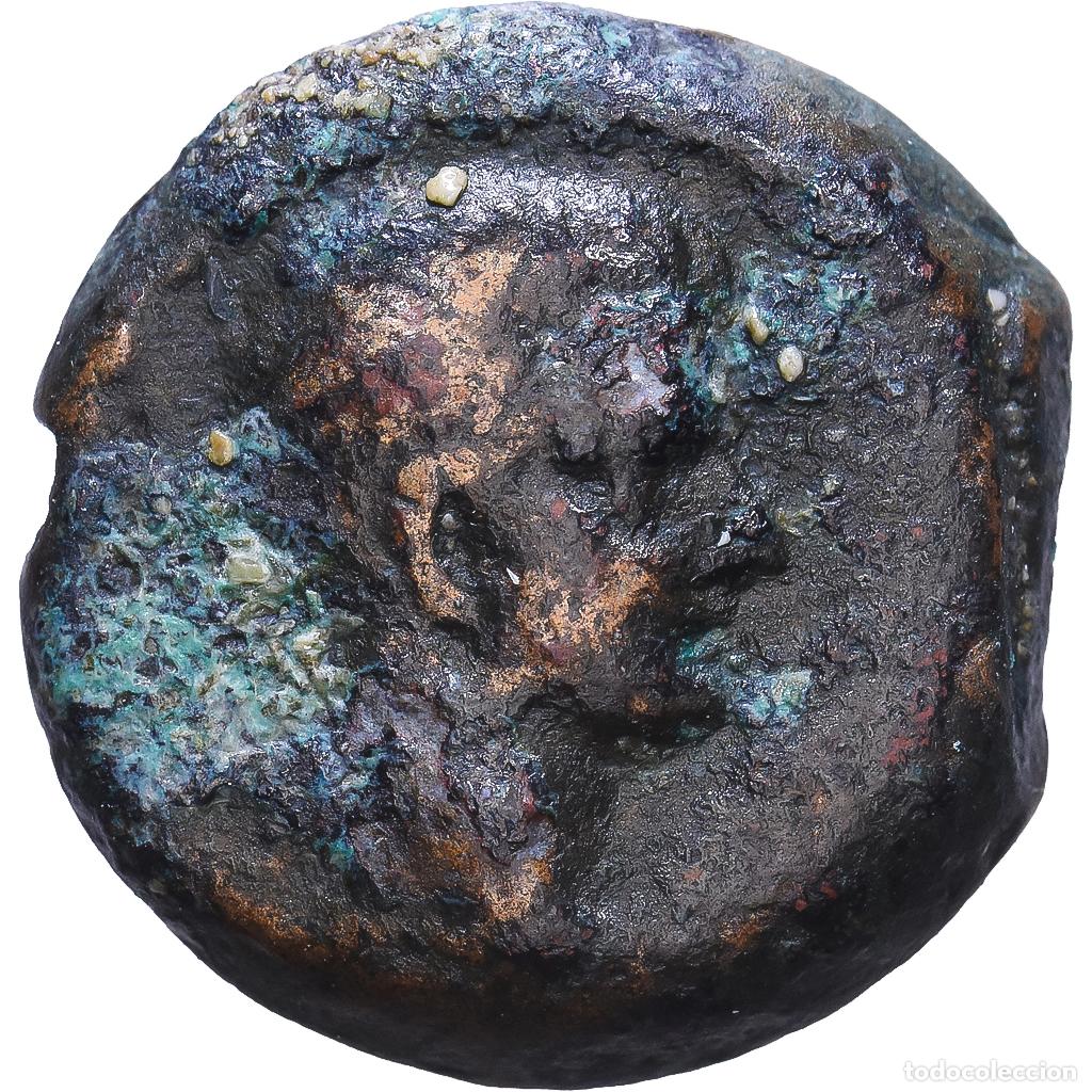 Monedas Imperio romano: [#1203462] Egypt, Tiberius, Hemiobol, 17-18 AD, Alexandria, Bronce, MBC