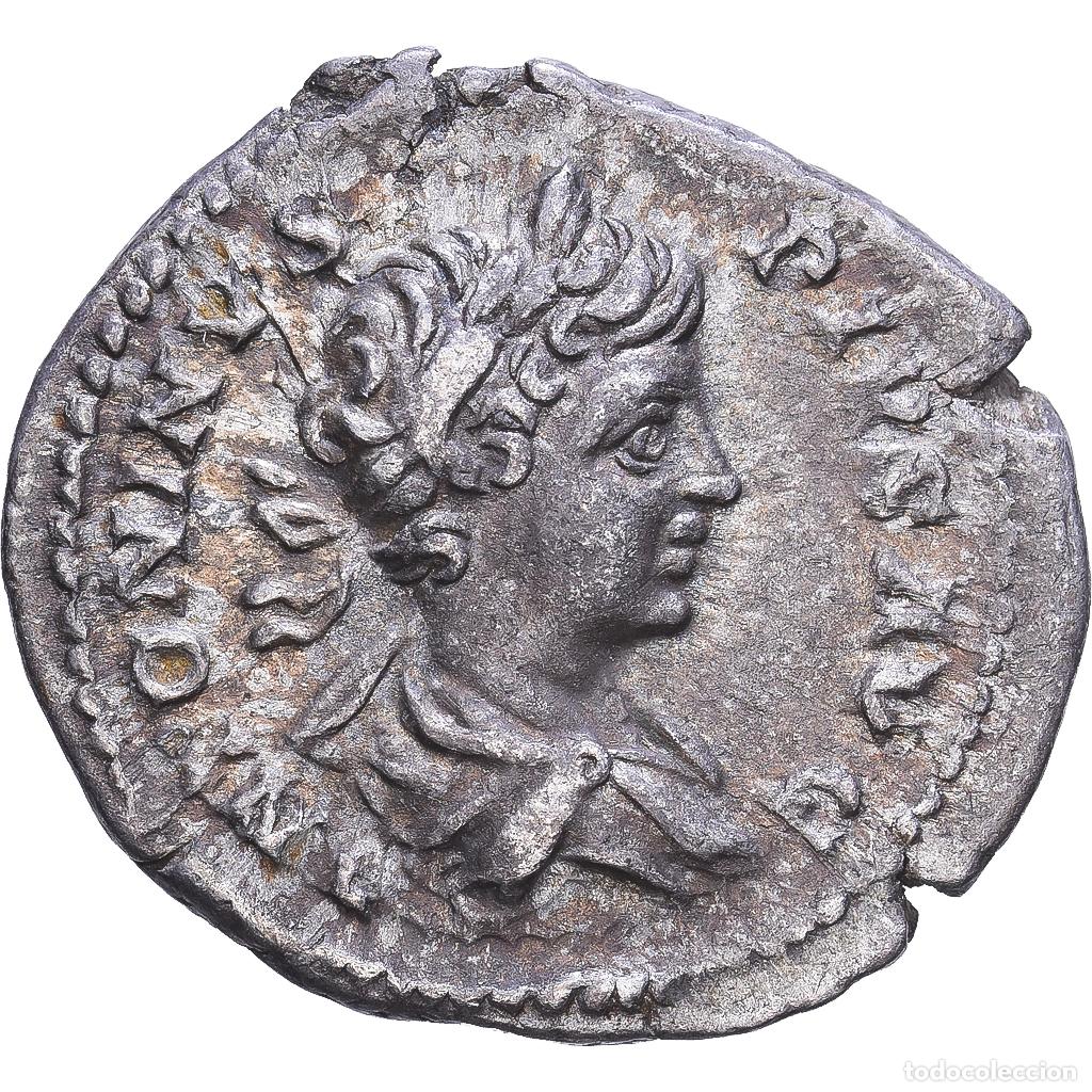Monete Impero Romano: [#1547789] Roman Empire, Caracalla, Denarius, 201-206, Rome, Plata, MBC+, RIC:149a