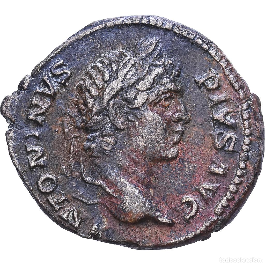 Roman Empire Coins: [#1547787] Roman Empire, Caracalla, Denarius, 206-210, Rome, Plata, MBC, Cohen:689, RIC:179