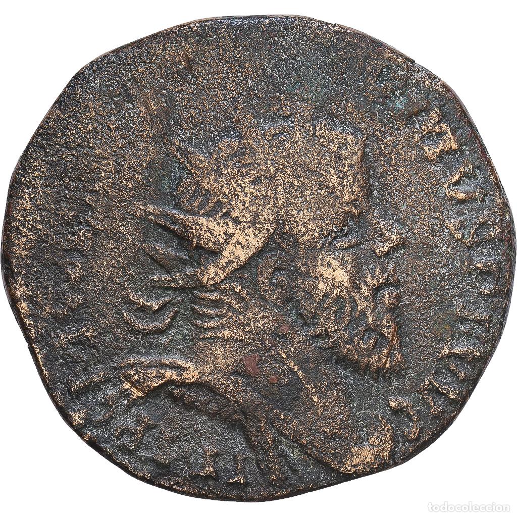 Roman Empire Coins: [#1547560] Roman Empire, Postumus, Dupondius, 260, Lugdunum, Bronce, BC, RIC:187