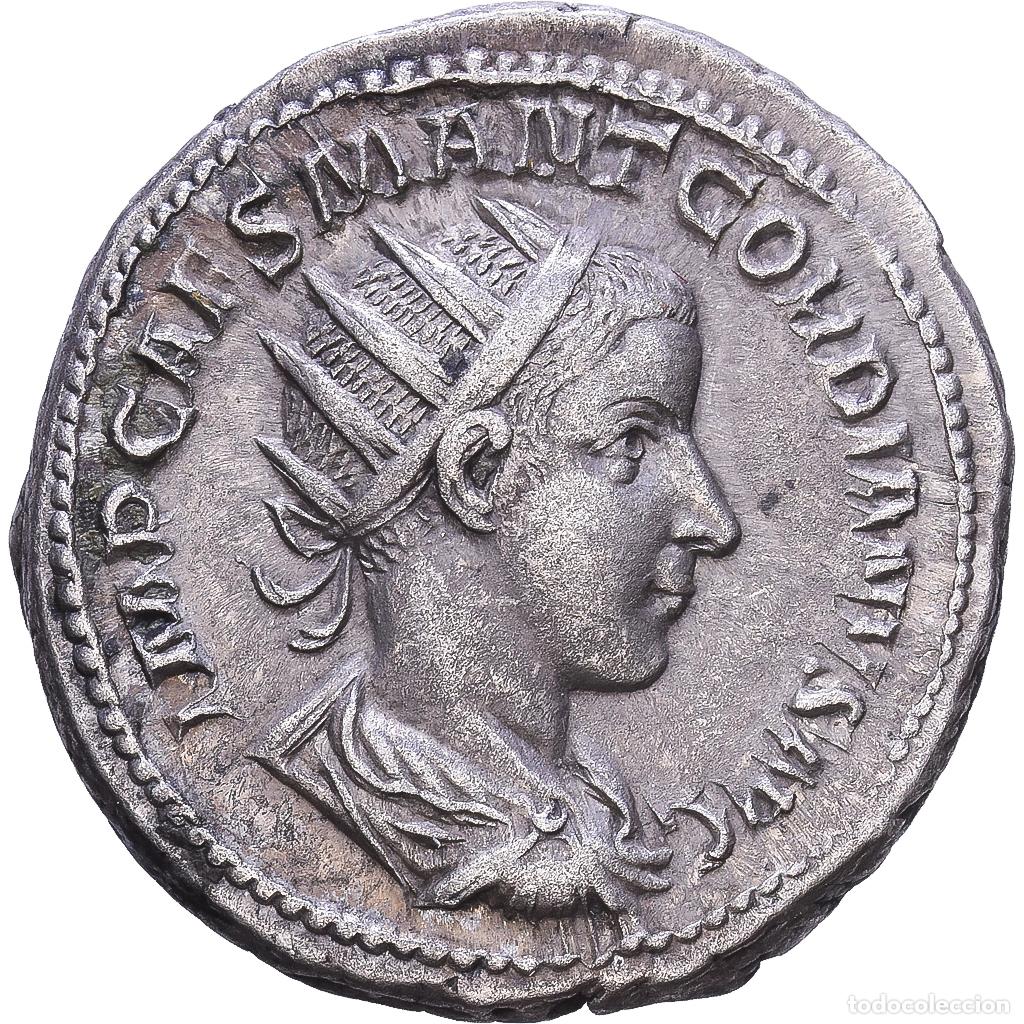 Monedas Imperio romano: [#1547940] Roman Empire, Gordian III, Antoninianus, 240, Rome, Plata, MBC+, RIC:34
