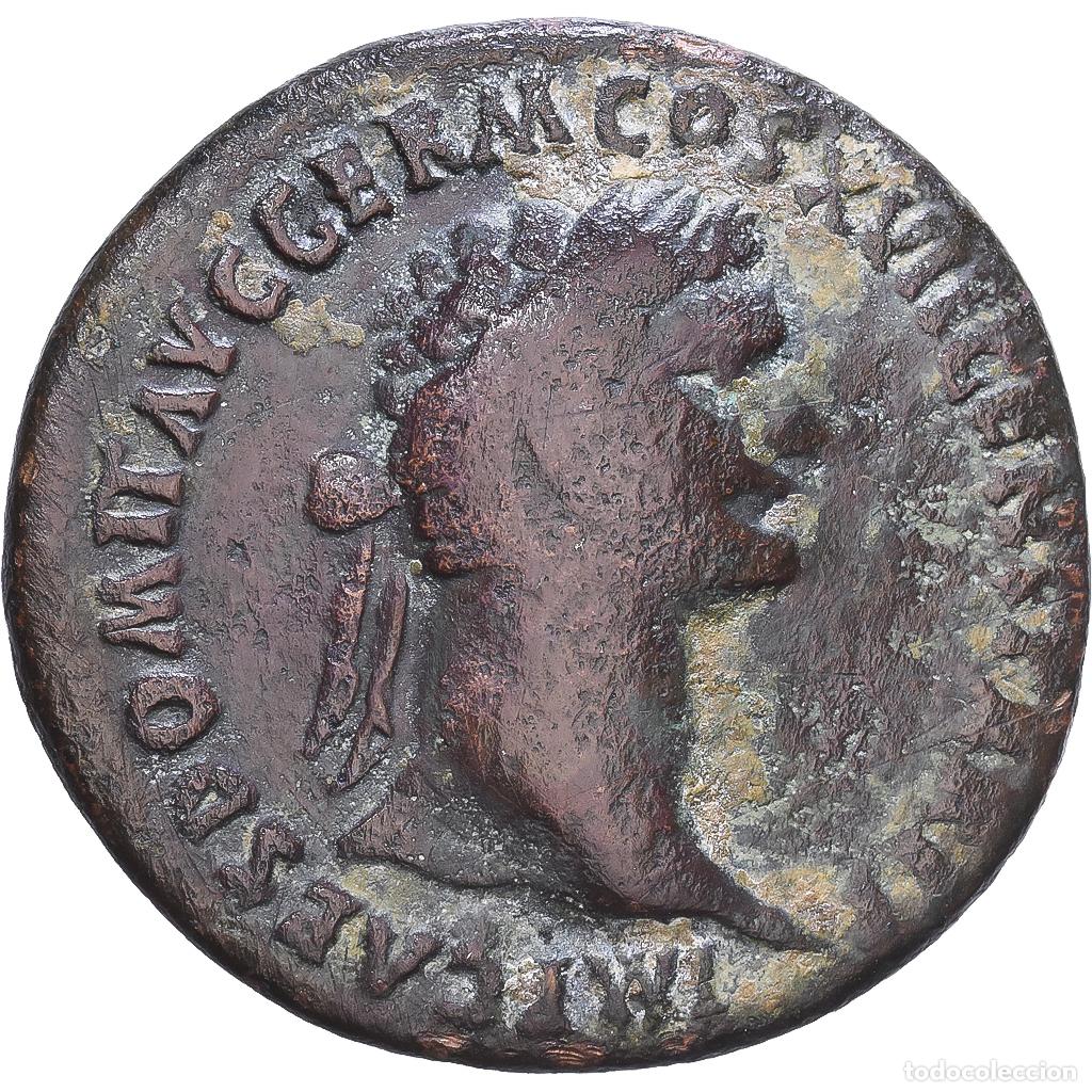 Monedas Imperio romano: [#1547802] Roman Empire, Domitian, As, 95-96, Rome, Bronce, BC+, RIC:810