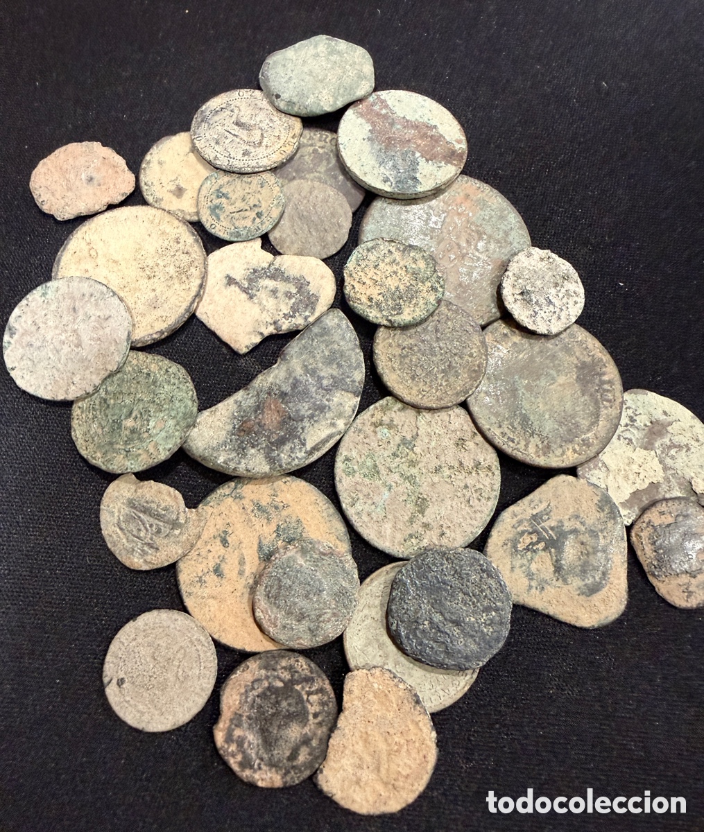 Monedas Imperio romano: Lote 30 monedas a Identificar - Foto 2
