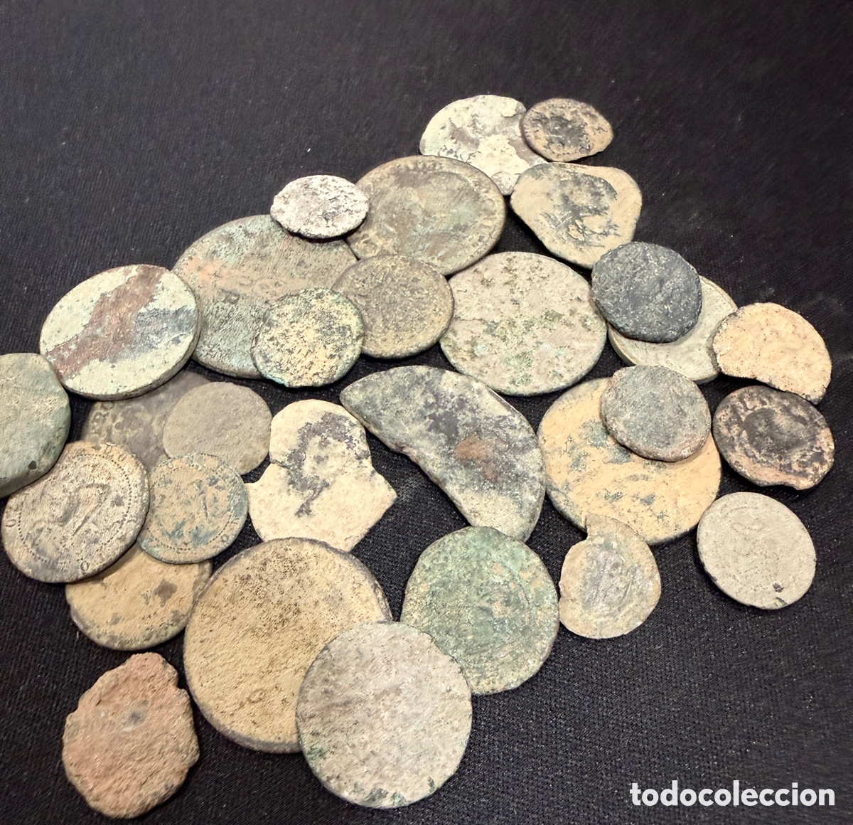 Monedas Imperio romano: Lote 30 monedas a Identificar - Foto 3