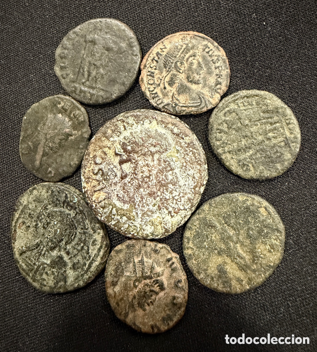 Monedas Imperio romano: Lote 8 monedas Romanas - Foto 3