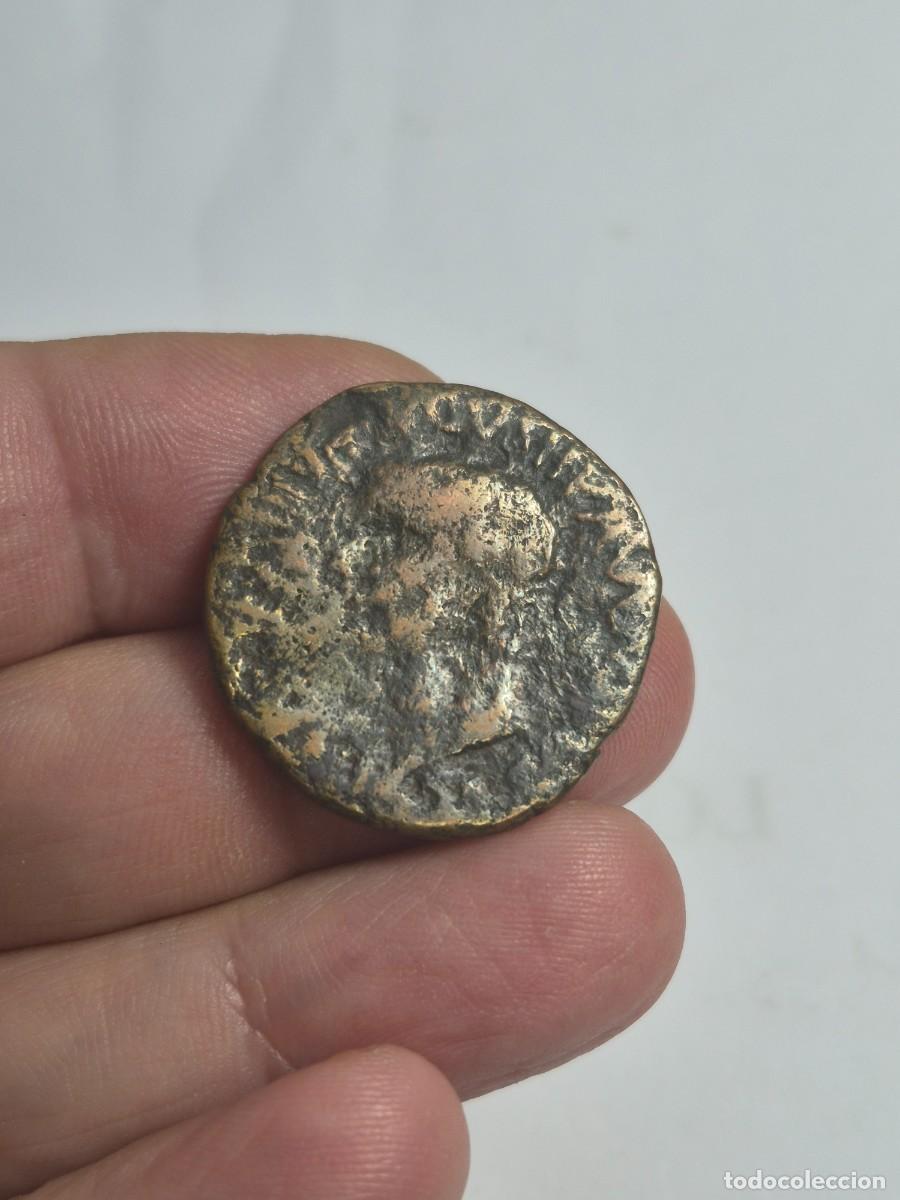 Monnaies Empire Romain: NT/ AS TIBERIO CARTAGONOVA NERO Y DRUSO 10,63 GRS (A1925)