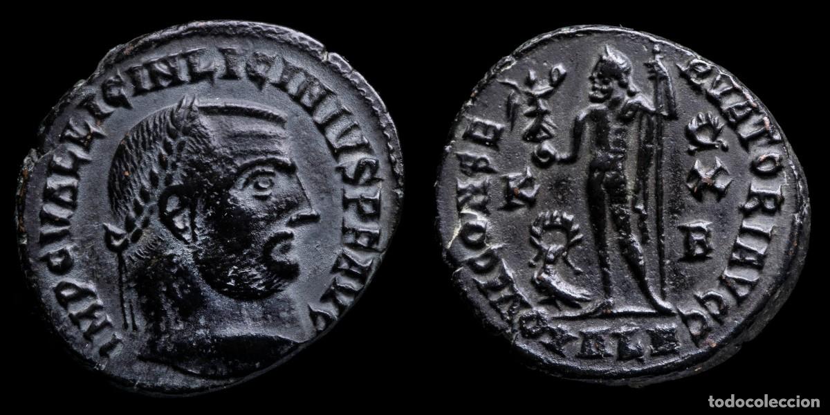 Monnaies Empire Romain: Licinius I Follis - IOVI CONSERVATORI AVGG, Alexandria - 20 mm / 3,18 gr.