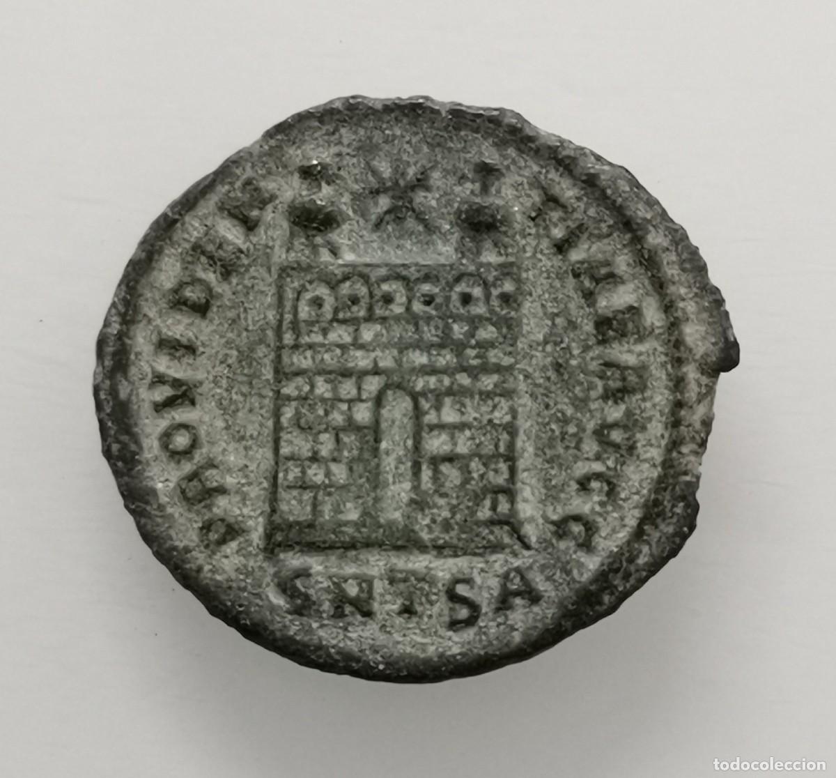 Monedas Imperio romano: CONSTANTINO I - FOLLIS PROVIDENTIAE AVGG - (Thessalonica 326-328 d.C.)