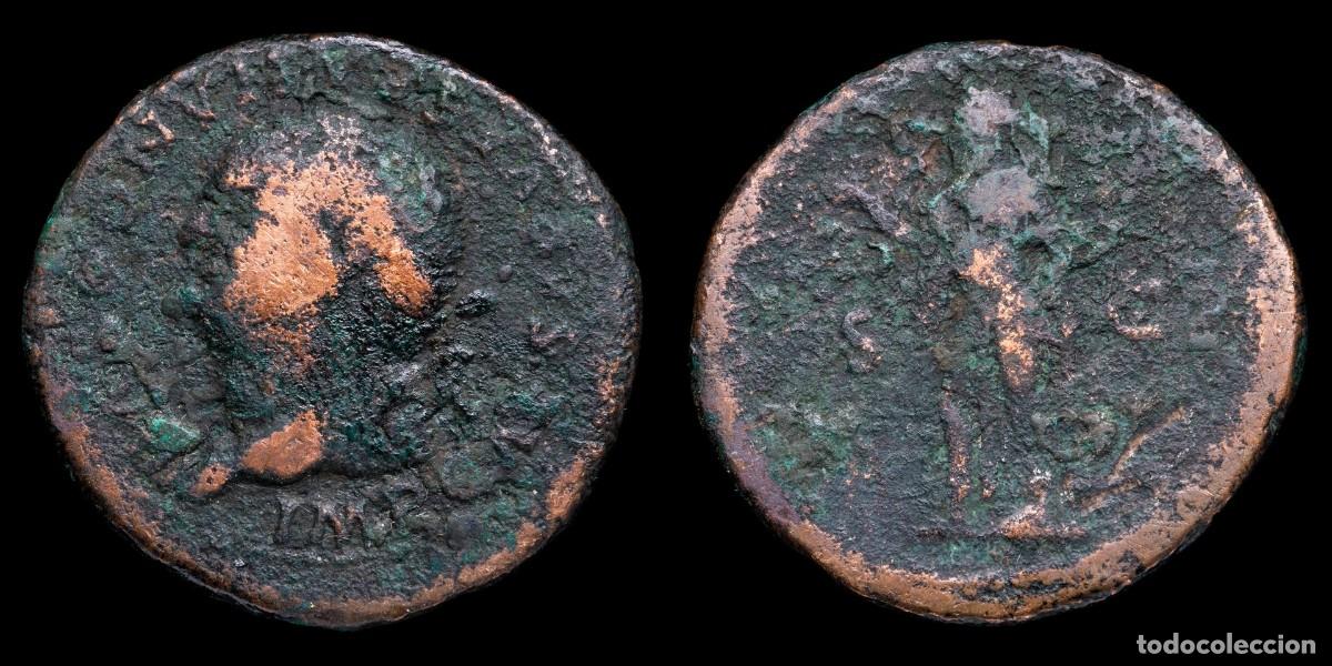 Moedas Imp&eacute;rio Romano: Vespasian As - SPES - 27 mm / 9,08 gr.