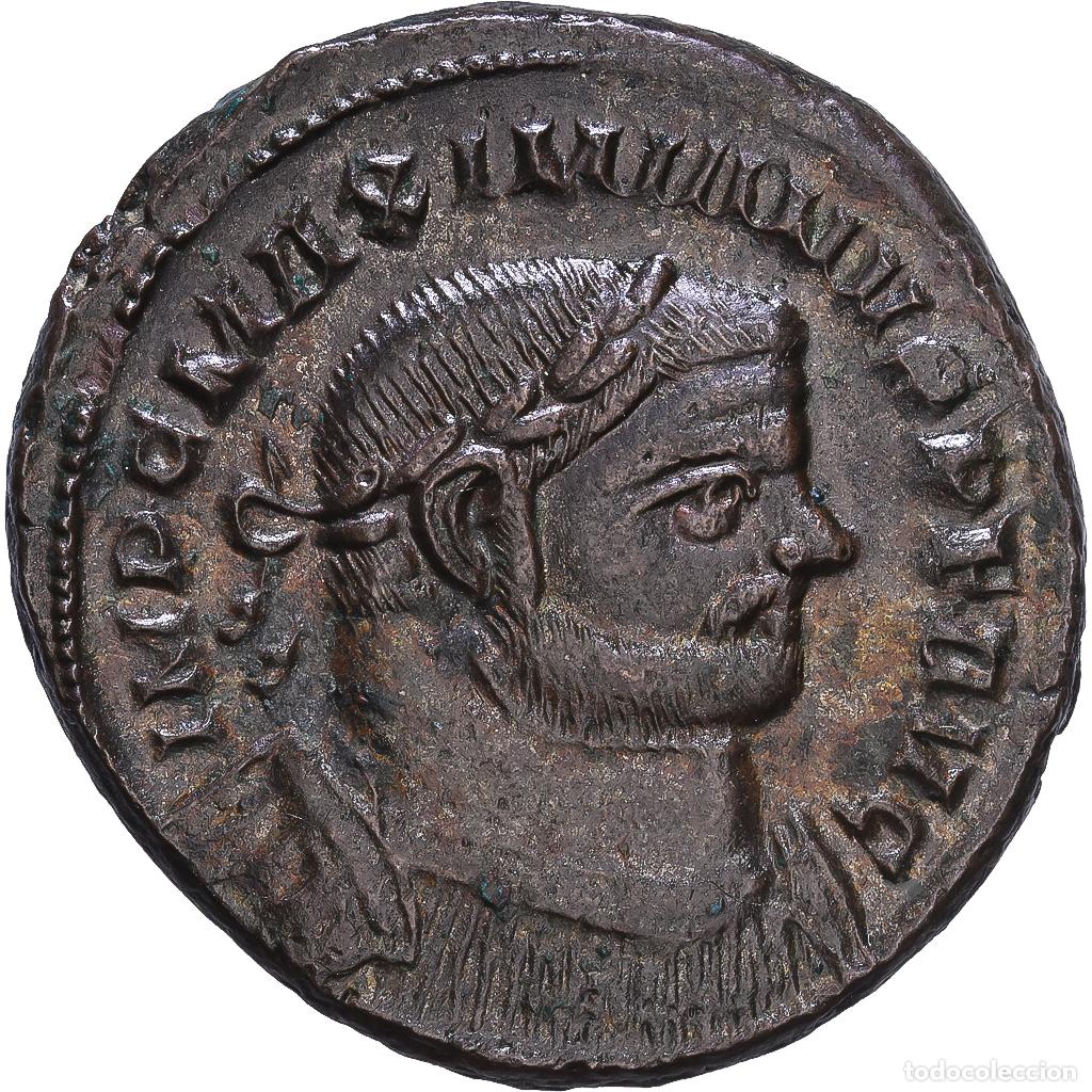 Monedas Imperio romano: [#1547896] Roman Empire, Maximianus, Follis, 300-305, Londinium, Bronce, MBC+, RIC:17
