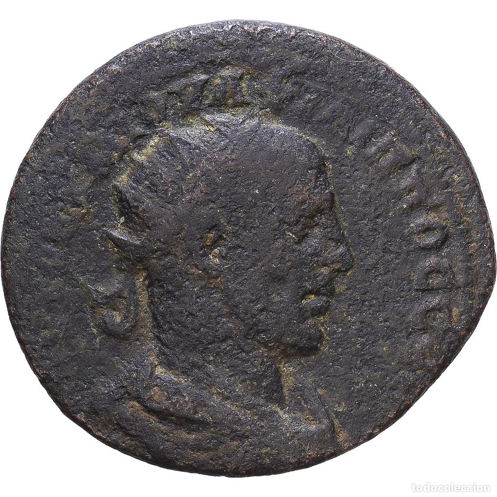 Roman Empire Coins: [#1203459] Seleucis and Pieria, Philip I, Assarion, 244-249, Antioch, Vell&oacute;n, BC+