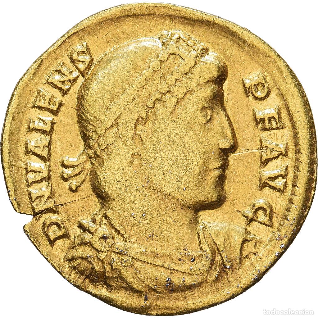 Monedas Imperio romano: [#1547912] Roman Empire, Valens, Solidus, 364-367, Nicomedia, Oro, BC+, RIC:2d