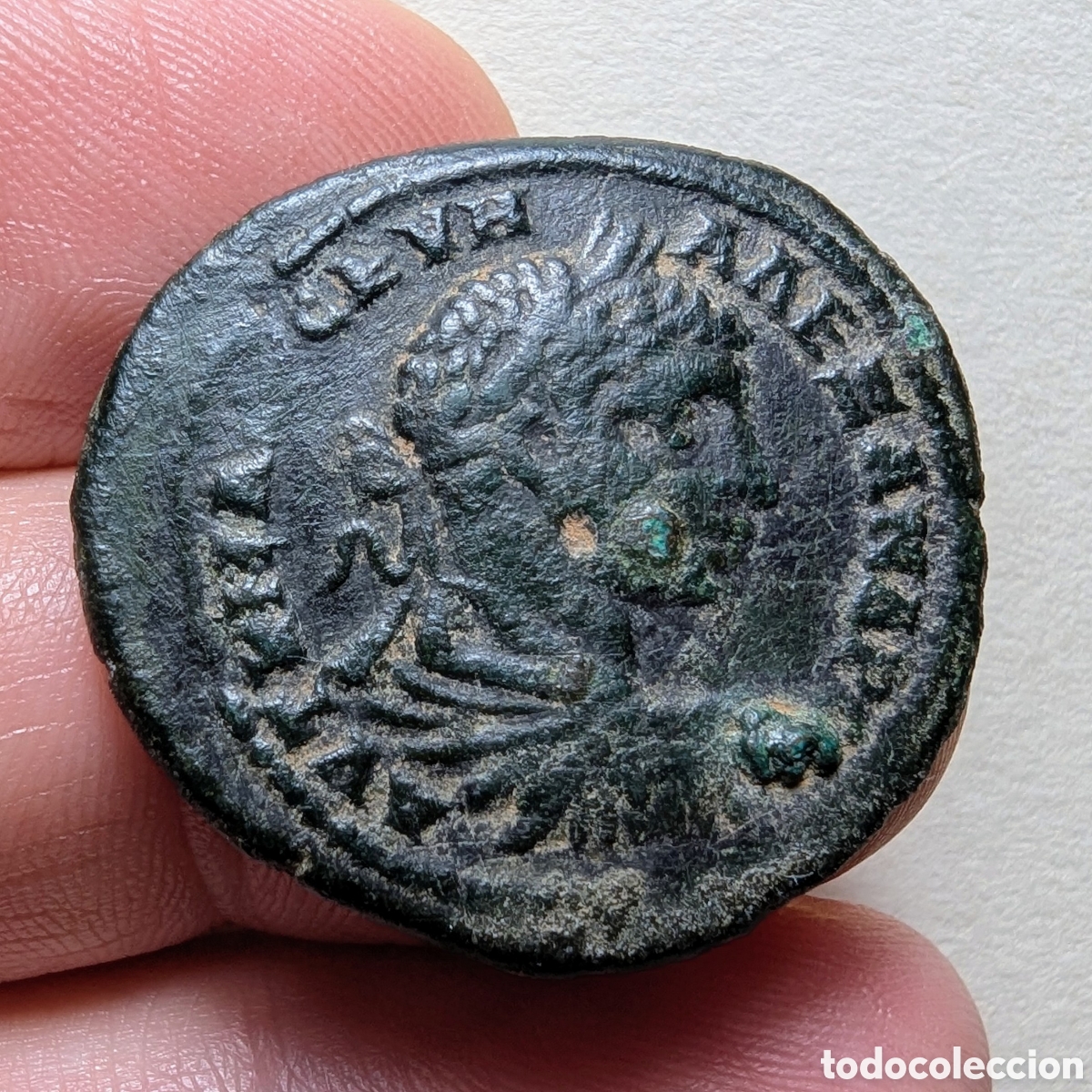 Monnaies Empire Romain: Tetrassarion Alejandro Severo 222-235 d.C. Marcianopolis (Moesia Inferior)