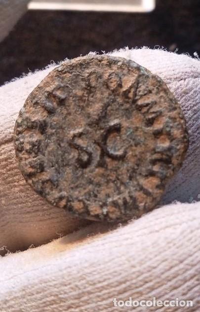 Monedas Imperio romano: Bonito cuadrante de Claudio, admite mucha lmpieza