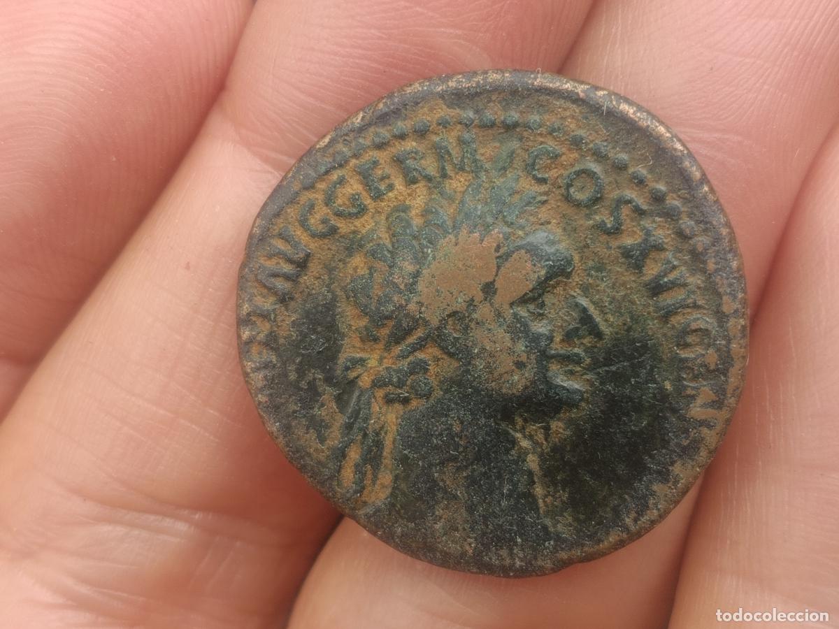 Monedas Imperio romano: AS DOMICIANO, MONEDA ROMANA - Foto 1