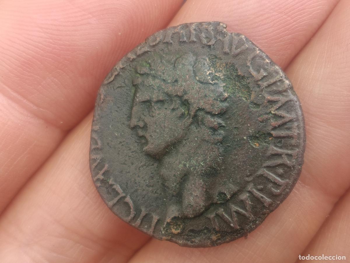 Monedas Imperio romano: Muy buen as romano de Claudio - Foto 2
