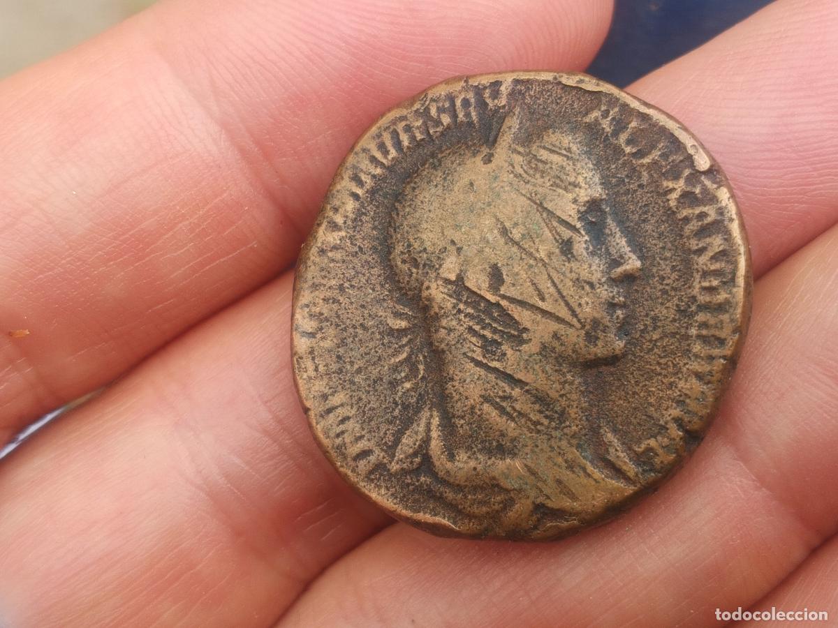 Monedas Imperio romano: Sestercio de Alejandro Severo - Foto 2