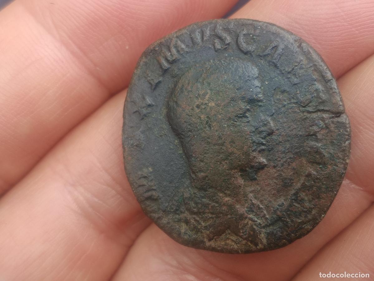 Monedas Imperio romano: SESTERCIO MAXIMO, MAXIMUS
