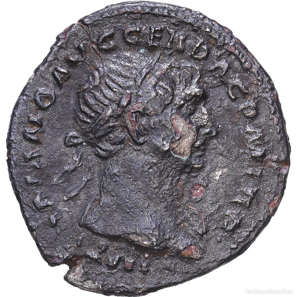 Monedas Imperio romano: [#1547864] Roman Empire, Trajan, Denarius, 108, Rome, Fourr&eacute;e, Plata chapada en cobre