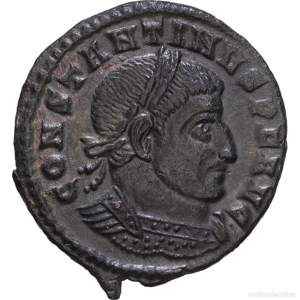 Monedas Imperio romano: [#1547895] Roman Empire, Constantine I, Follis, 312-313, Ticinum, Bronce, MBC+, RIC:128