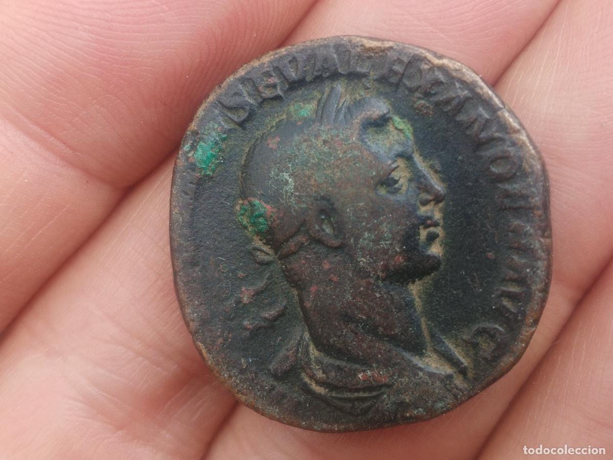 Monedas Imperio romano: Sestercio de Alejandro Severo - Foto 1