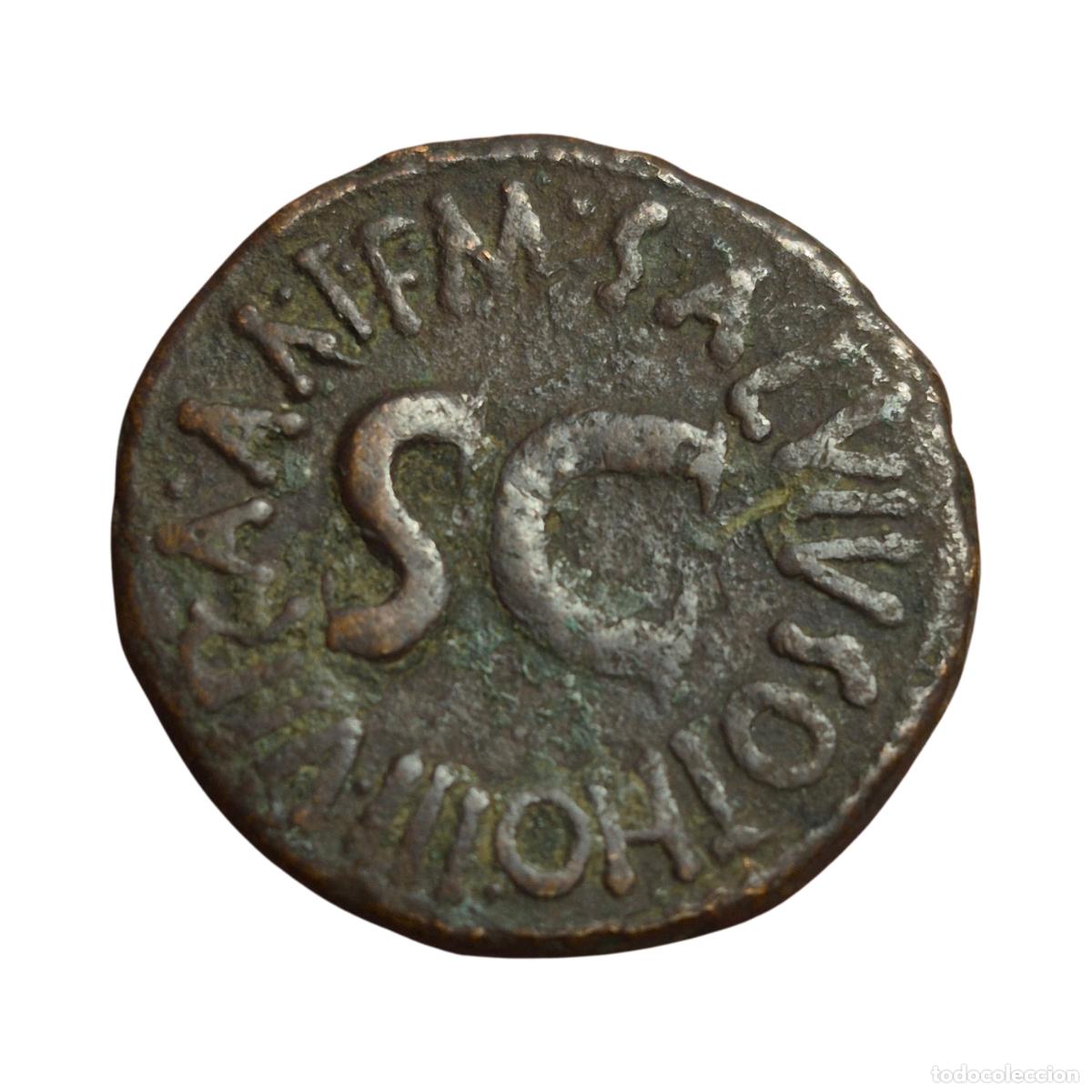 Monedas Imperio romano: NT/ AS AUGUSTO GEN SALVIA (A1950) - Foto 2