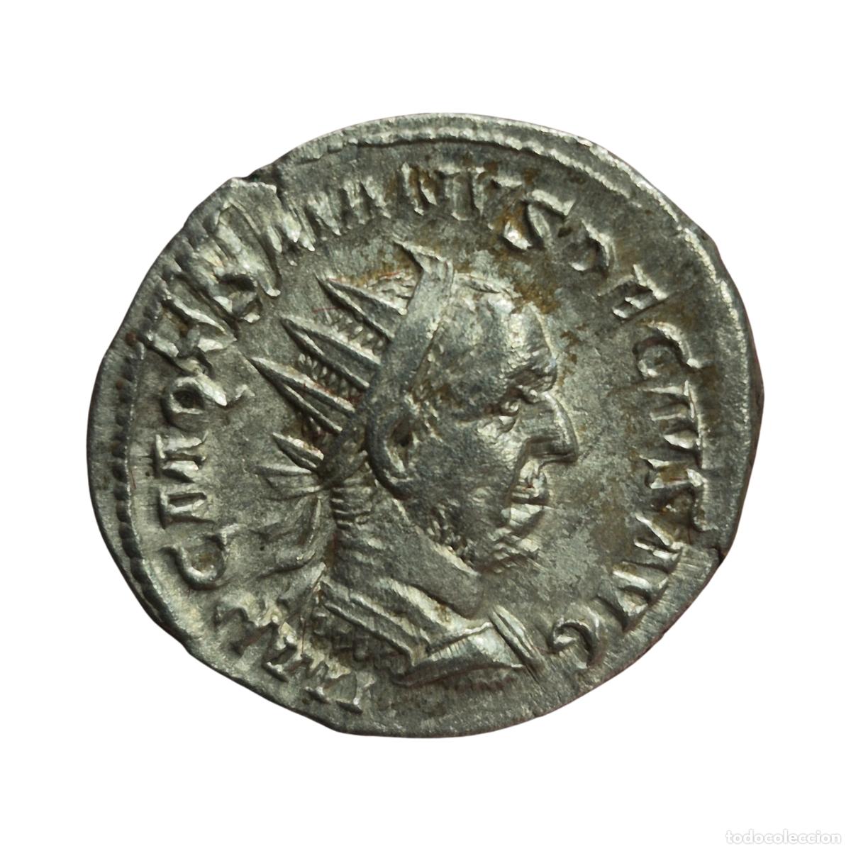 Monedas Imperio romano: NT/ ANTONINIANO TRAJANO DECIO GENIO (A1955)