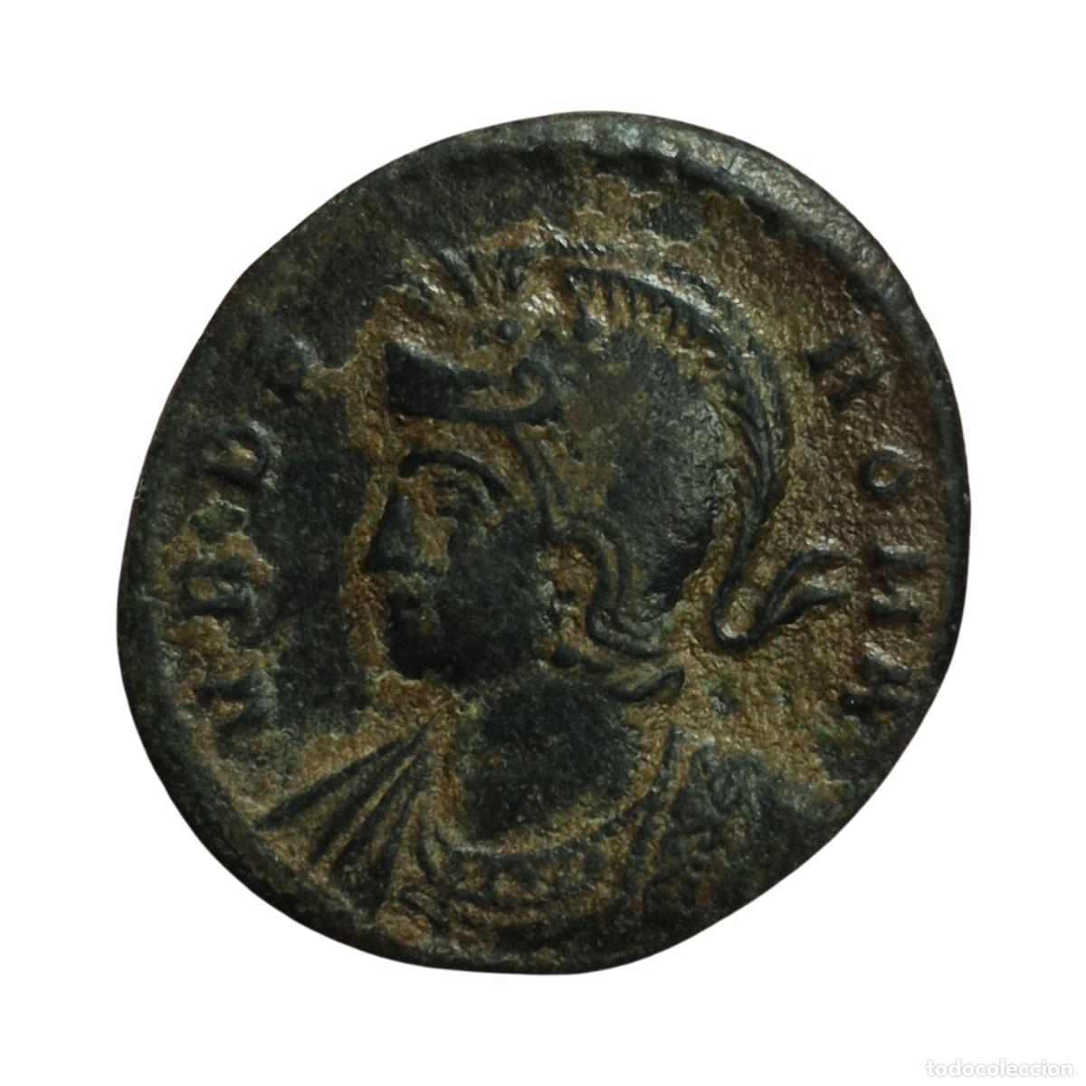 Monedas Imperio romano: NT/ FOLLIS CONSTANTINO I URBS ROMA (A1960)