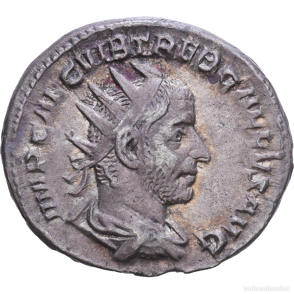 Monedas Imperio romano: [#1547796] Roman Empire, Trebonianus Gallus, Antoninianus, 251-253, Rome, Plata, MBC