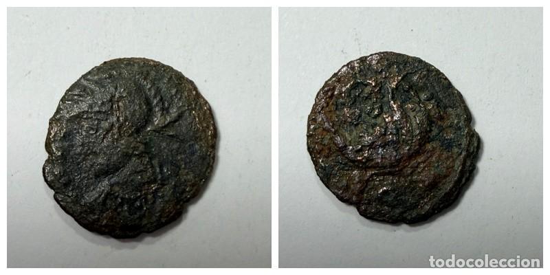 Monedas Imperio romano: MONEDA. AE4 CONMEMORATIVO DE LA CIUDAD DE ROMA.
