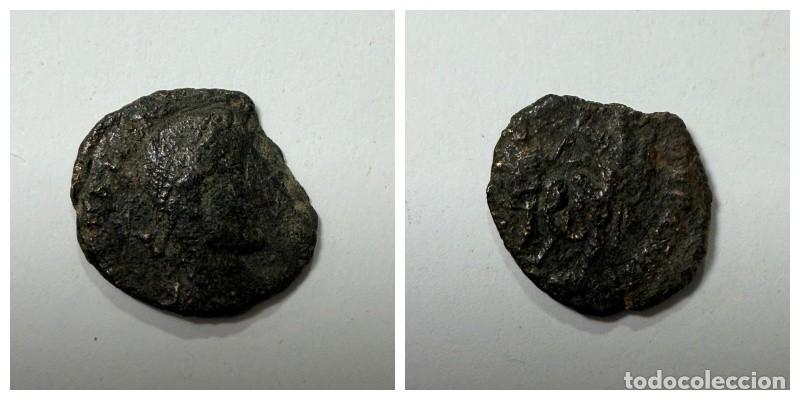 Monedas Imperio romano: MONEDA. AE3 DE CONSTANCIO II TIPO MATAO.