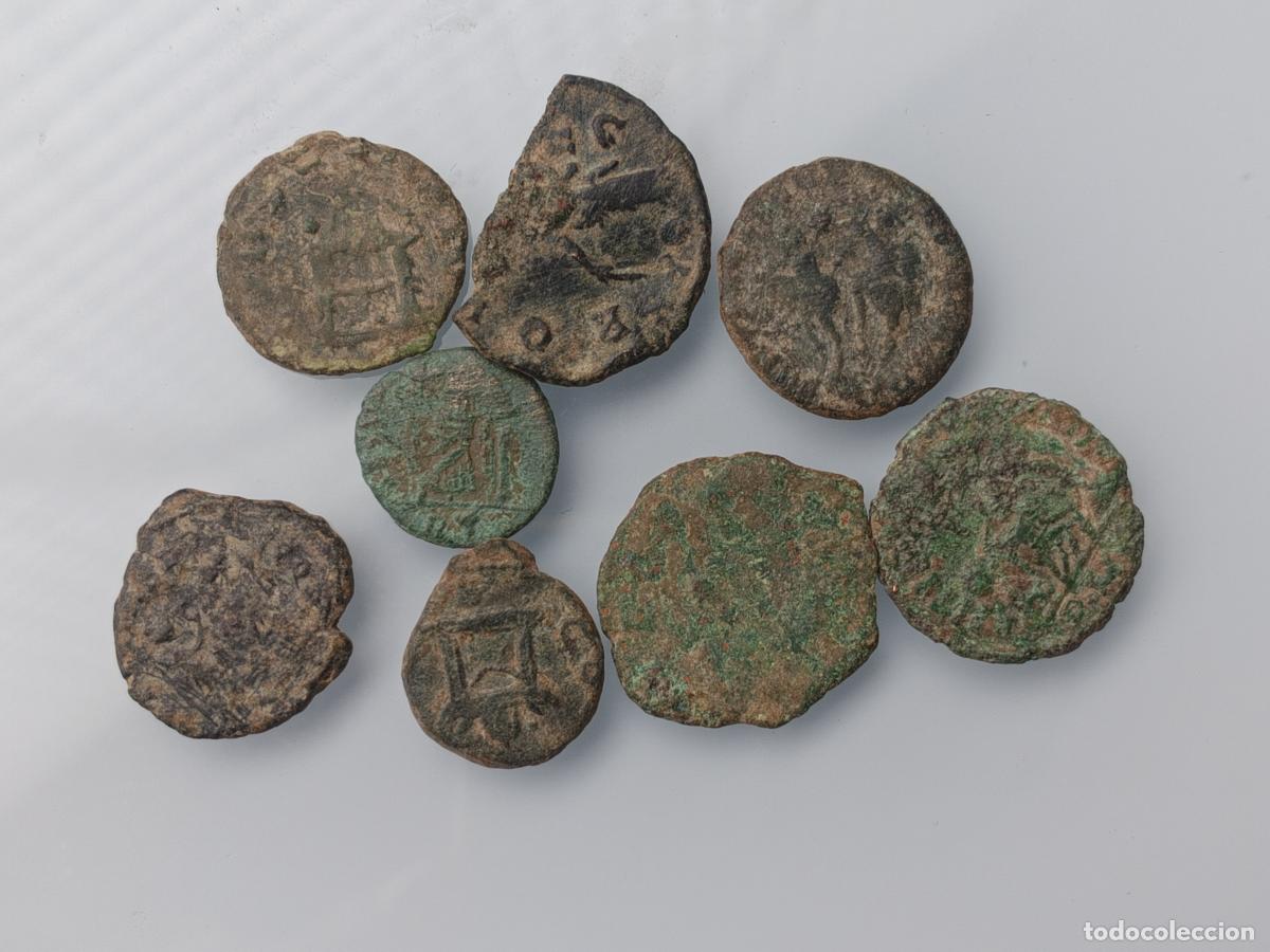 Monedas Imperio romano: 8 monedas romanas originales - Foto 2