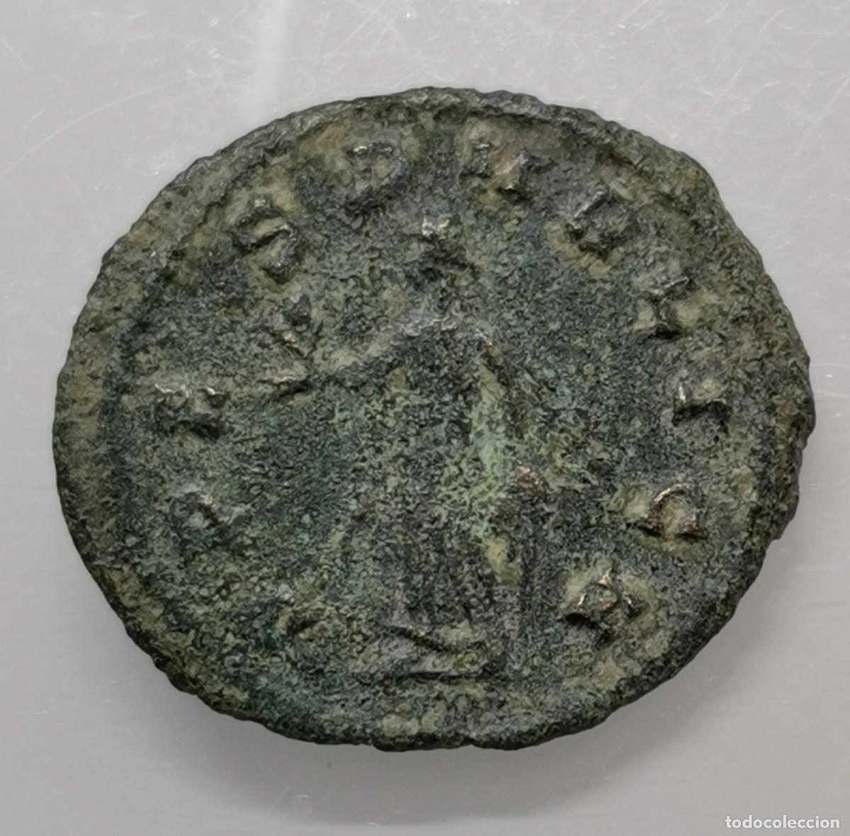 Monedas Imperio romano: CLAUDIO II (G&Oacute;TICO) - ANTONINIANO -SPES PVBLICA - (268-270 d.C.) ROMA.