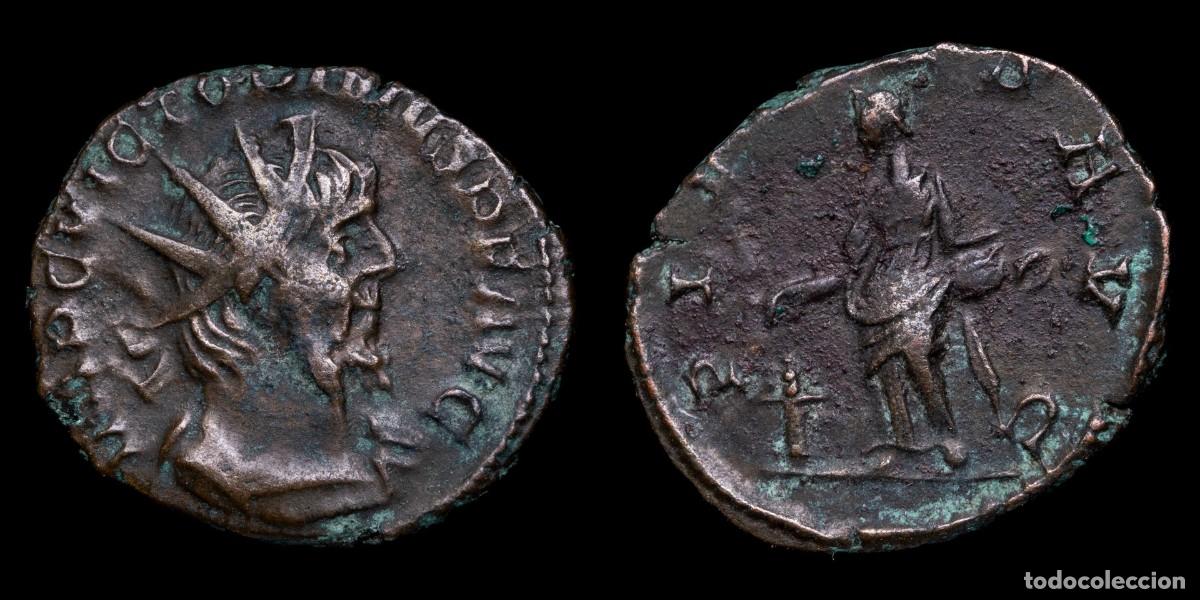 Monedas Imperio romano: Victorinus Antoninianus - PIETAS AVG, Colonia Agrippinensis - 21 mm / 3,30 gr.