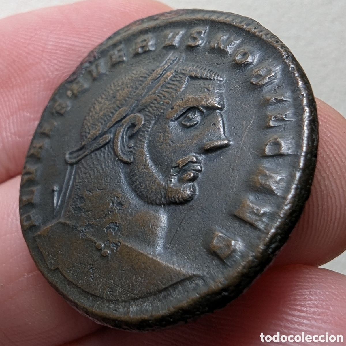 Monedas Imperio romano: Follis Severo II 305-306 dC Heraclea &rdquo;m&oacute;dulo grande&rdquo; - Foto 4