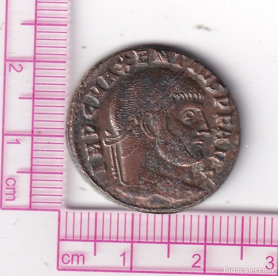 Monedas Imperio romano: CRE2411 MONEDA ROMANA NUMMUS OSTIA MAJENCIO FIDES 309-12