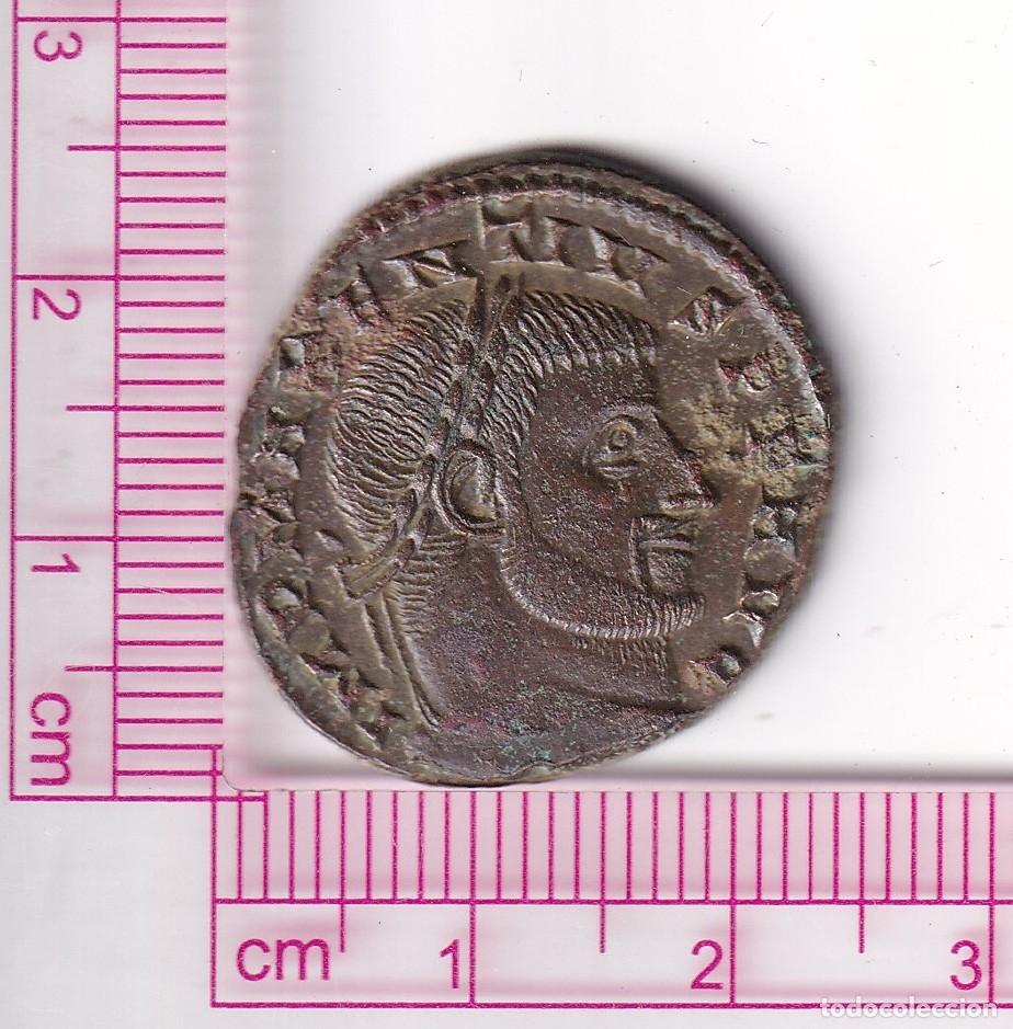 Monedas Imperio romano: CRE2412 MONEDA ROMANA NUMMUS TICINUM MAJENCIO ROMA Y VICTORIA 308-310